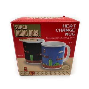 Nintendo Super Mario Coffee Mug Tea Color Changing Video Game Geek Gift